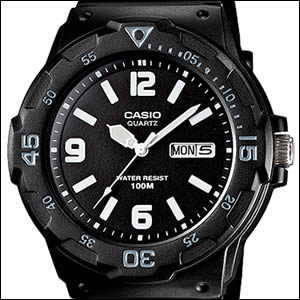 【メール便選択で送料無料】【箱なし】CASIO カシオ 腕時計 海外モデル MRW-200H-1B2 メンズ standard スタンダード