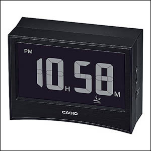 【正規品】CASIO カシオ クロック DQD-S01J-1JF 置き時計 電波時計 温度計 湿度計