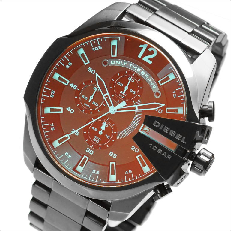DIESEL ディーゼル 腕時計 DZ4318 メンズ MEGA CHIEF メガチーフ クロノグラフ