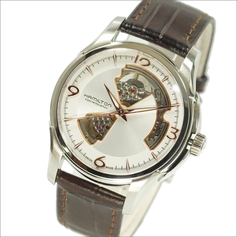 HAMILTON ハミルトン 腕時計 H32565555 メンズ JazzmasterViematic Openheart ビューマチック オープンハート自動巻き