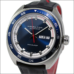 HAMILTON ハミルトン 腕時計 H35405741 メンズ Pan Europ パンユーロ 替えベルト付き