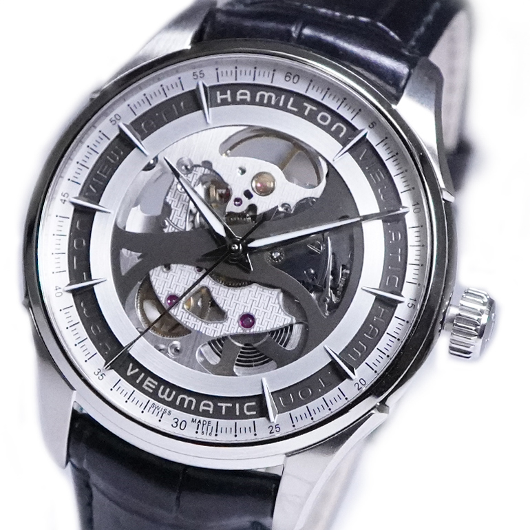 HAMILTON ハミルトン 腕時計 H42555751 メンズ Jazzmaster ジャズマスター ビューマチック 自動巻き
