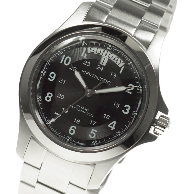 HAMILTON ハミルトン 腕時計 H64455133 メンズ Khaki King Auto カーキ キング オート 自動巻き