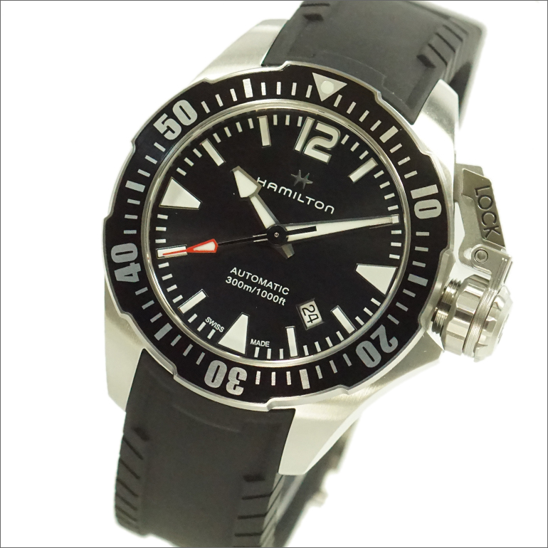HAMILTON ハミルトン 腕時計 H77605335 メンズ KHAKI NAVY OPEN WATER カーキネイビーオープンウォーター