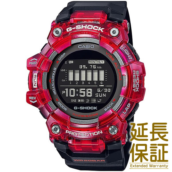 CASIO カシオ 腕時計 海外モデル GBD-100SM-4A1 メンズ G-SHOCK Gショック G-SQUAD ジースクワッド Bluetooth対応 クオーツ (国内品番 GB