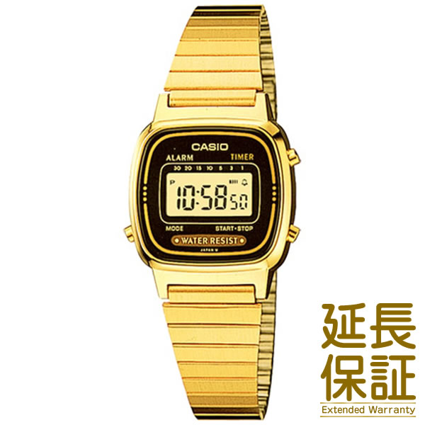 【メール便選択で送料無料】【箱なし】CASIO カシオ 腕時計 海外モデル LA-670WGA-1レディース スタンダードモデル