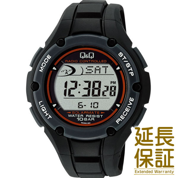 【正規品】Q & Q キュー & キュー シチズン 腕時計 MHS6-300 メンズ ソーラー電波時計 JAN:4966006060584