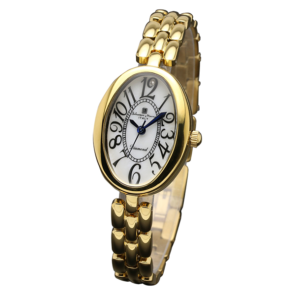 【正規品】SALVATORE MARRA サルバトーレ・マーラ 腕時計 SM17152-GDWH レディース