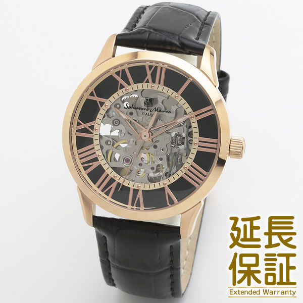 【正規品】SALVATORE MARRA サルバトーレ・マーラ 腕時計 SM19153 PGBK メンズ 自動巻き