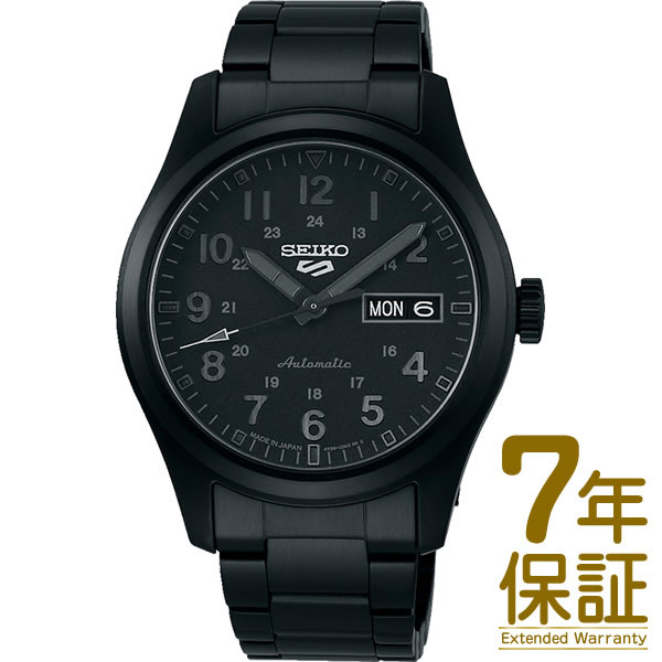 【予約受付中】【6/17発売予定】【国内正規品】SEIKO セイコー 腕時計 SBSA165 メンズ Seiko 5 Sports SKX Street Style STEALTH BLACK
