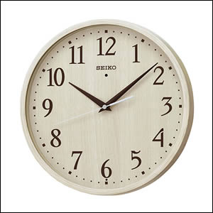 【正規品】SEIKO セイコー クロック KX399A 掛時計 Natural Style ナチュラルスタイル 電波時計