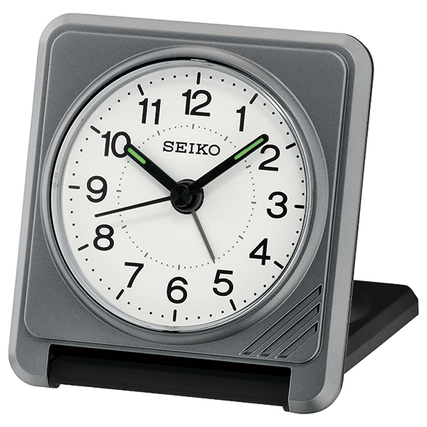 【正規品】SEIKO セイコー クロック QQ638S 小型 置時計 トラベルクロック