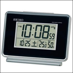 【正規品】SEIKO セイコー クロック SQ767K 電波目覚まし時計