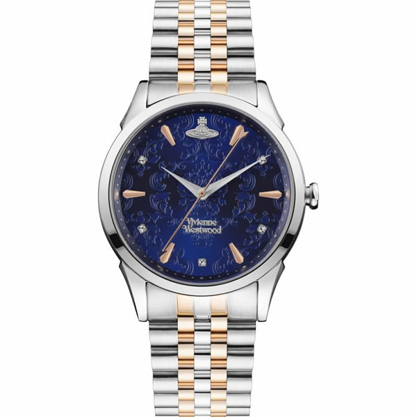 【並行輸入品】Vivienne Westwood ヴィヴィアンウエストウッド 腕時計 VV208DBLSR レディース THE WALLACE ウォレス